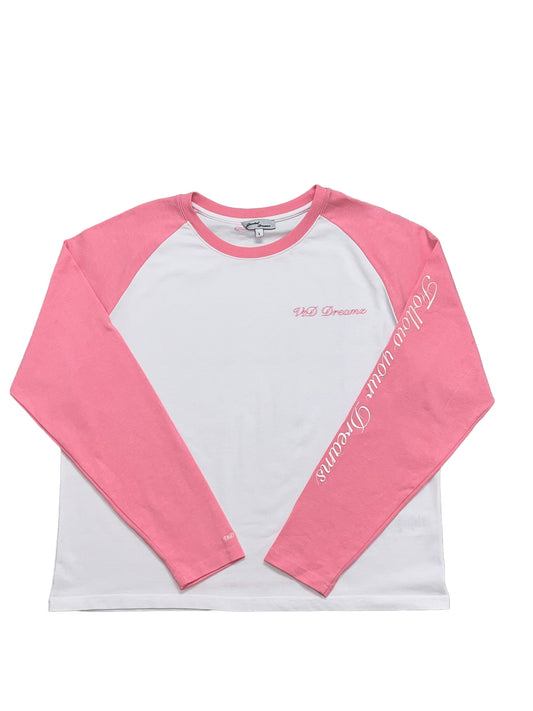 Devoteddreamz Longsleeve pink/white